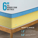 Artemisia - 6" Memory Foam Mattress