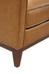 Divani Casa Naylor - Modern Brown Italian Leather Split Sofa