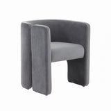 Modrest -Tirta Modern Grey Accent Chair