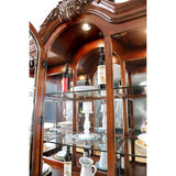 Lucie - Traditional Brown Cherry Hutch & Buffet