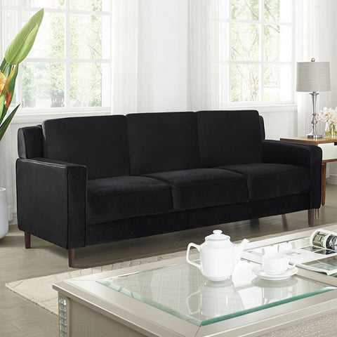 Brandi - Contemporary Black Sofa