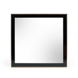 Nova Domus Cartier Modern Black & Rosegold Mirror