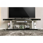 Dietrich - Contemporary Black TV Stand