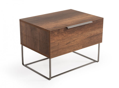 Nova Domus Lorenzo Italian Modern Light Oak Nightstand