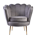 Isabella Channel Tufted Vanity Armchair