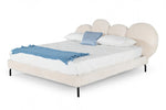 Modrest Destiny - Contemporary White Sherpa Bubble Bed