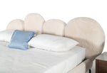 Modrest Destiny - Contemporary White Sherpa Bubble Bed