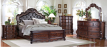 Dark Brown - 4 piece Bedroom Set