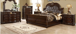 Deep Brown - 4pc Bedroom Set