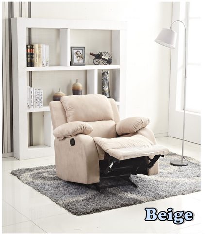 Beige - Armchair Recliner