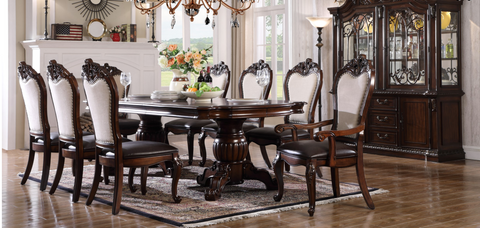 Dark Brown - 7 Piece Dining Set