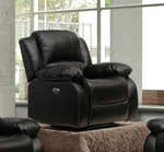 Black Leather - Armchair Recliner