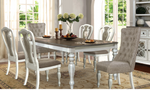 Antique White/Beige - 7 Piece Dining Set