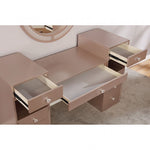 Yasmine - Solid Wood Glam Vanity Set