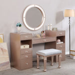 Yasmine - Solid Wood Glam Vanity Set