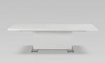 Modrest Bono "T" - Modern White Dining Table