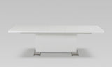 Modrest Bono "T" - Modern White Dining Table