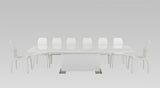 Modrest Bono "T" - Modern White Dining Table