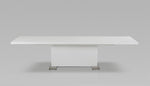 Modrest Bono "T" - Modern White Dining Table