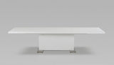 Modrest Bono "T" - Modern White Dining Table