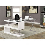 Bronwen - Contemporary Grey Office Desk