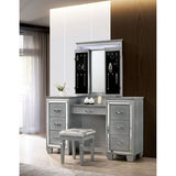 Tasmin - Contemporary Silver Vanity Set