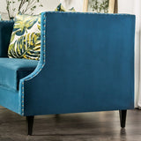 Azuletti - Transitional Velvet-like Sofa