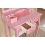 Janelle - Transitional  Solid Wood Vanity Set