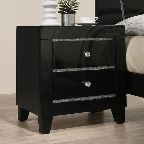 Magdeburg Contemporary Solid Wood Nightstand