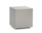 Modrest Anvil Modern Brushed Stainless Steel End Table