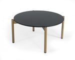 Modrest Denzel - Black Marble + Gold Coffee Table