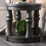 Mika - Rustic Antique End Table