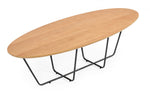 Modrest Esther - Industrial Large Oak Coffee Table