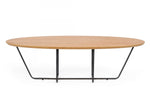 Modrest Esther - Industrial Large Oak Coffee Table