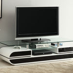 Evos - Contemporary Two-Tone TV Stand