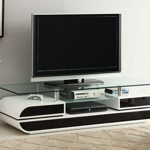 Evos - Contemporary Two-Tone TV Stand