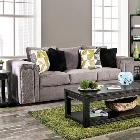 Bradford - Transitional Warm Gray Sofa