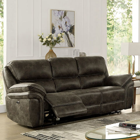 Tredegar - Transitional Mocha Power Sofa