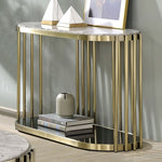 Ofelia - Glam Antique Brass Sofa Table