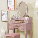 Harriet - Traditional Solid Wood Vanity Set