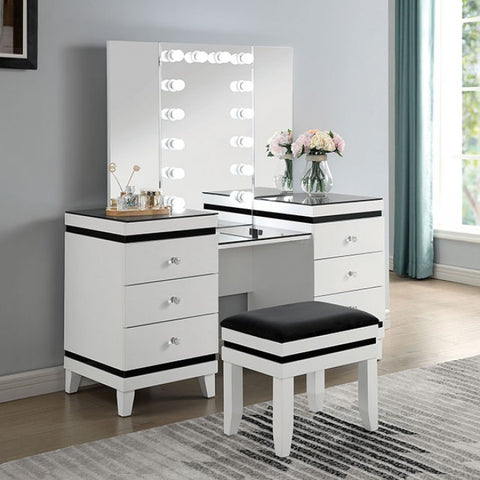 Madonna - Contemporary Two-tone Vanity Set