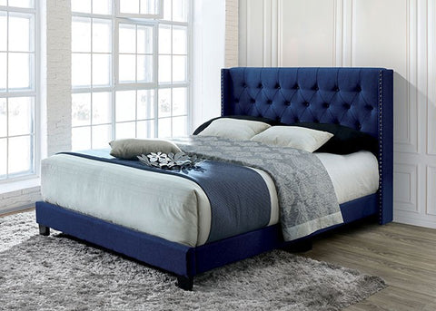 Jenelle - Transitional Navy Bed