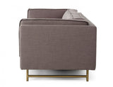 Divani Casa Keswick - Modern Grey Fabric Sofa