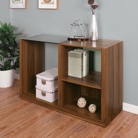 Langenthal - Contemporary Dark Walnut Sofa Table