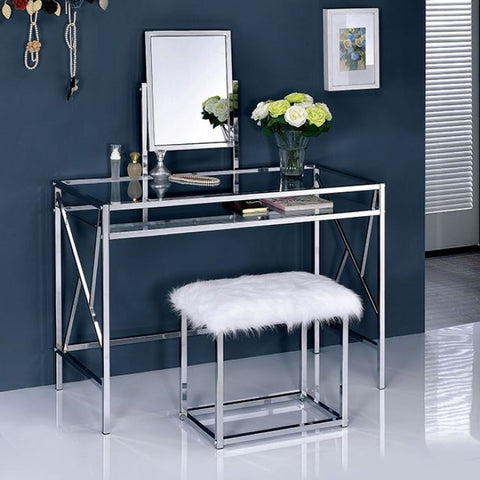 Lismore - Contemporary Metal Vanity Set