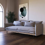 Divani Casa Mathis - Modern Grey Fabric Sofa