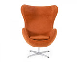 Modrest Lenmar - Modern Rust Fabric Accent Chair