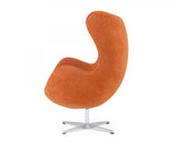 Modrest Lenmar - Modern Rust Fabric Accent Chair