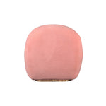 Modrest Crestone - Modern Pink Sherpa Accent Chair