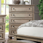 Wells- Transitional Gray Solid Wood Chest